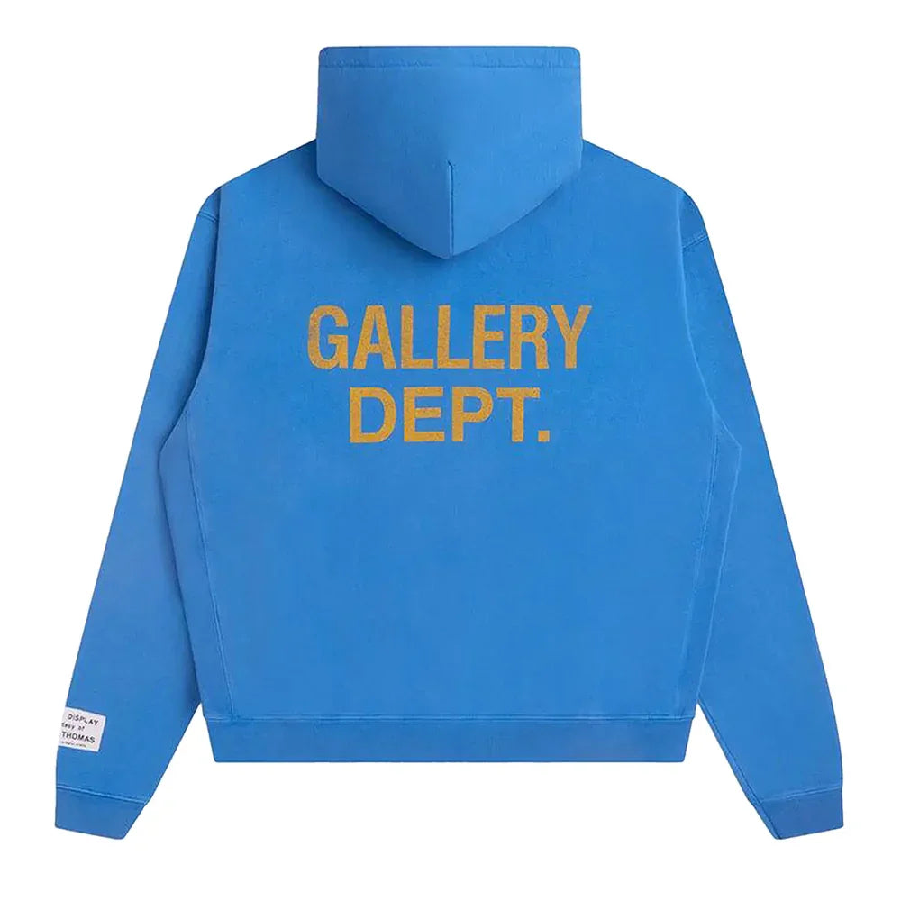 Gallery Dept. 90s GD Logo Hoodie Royal
