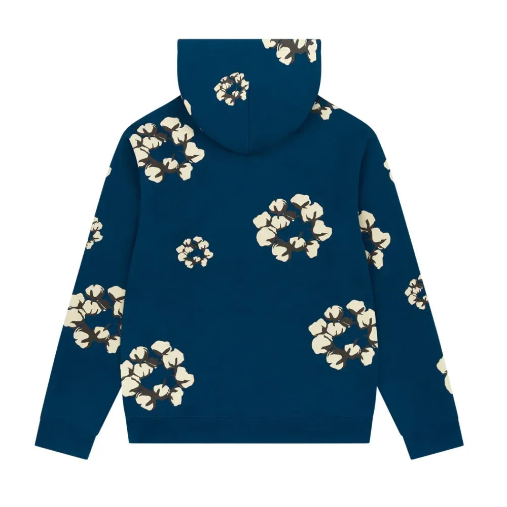 Denim Tears xCPFM Cactus Tears Wreath Hoodie Navy