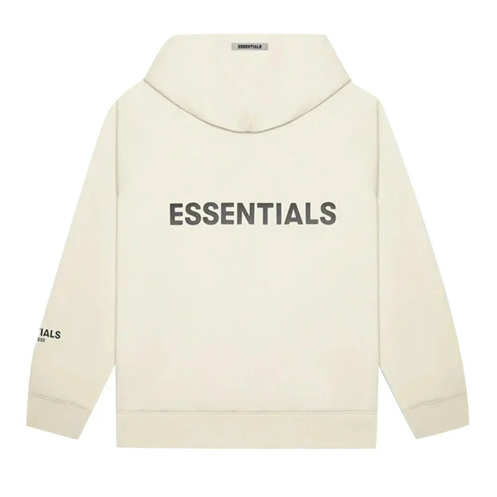 Fear of God Essentials Full Zip Hoodie Cream