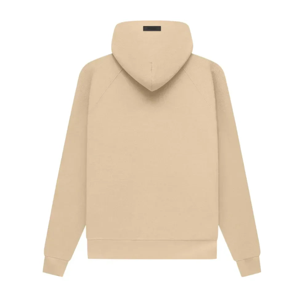 Fear Of God Essentials Waffle Raglan Hoodie Sand