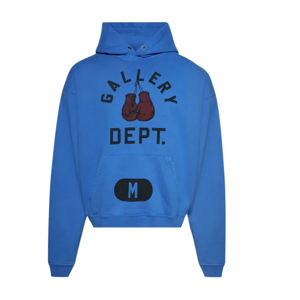Gallery Dept. Boxing Merch Hoodie Royal