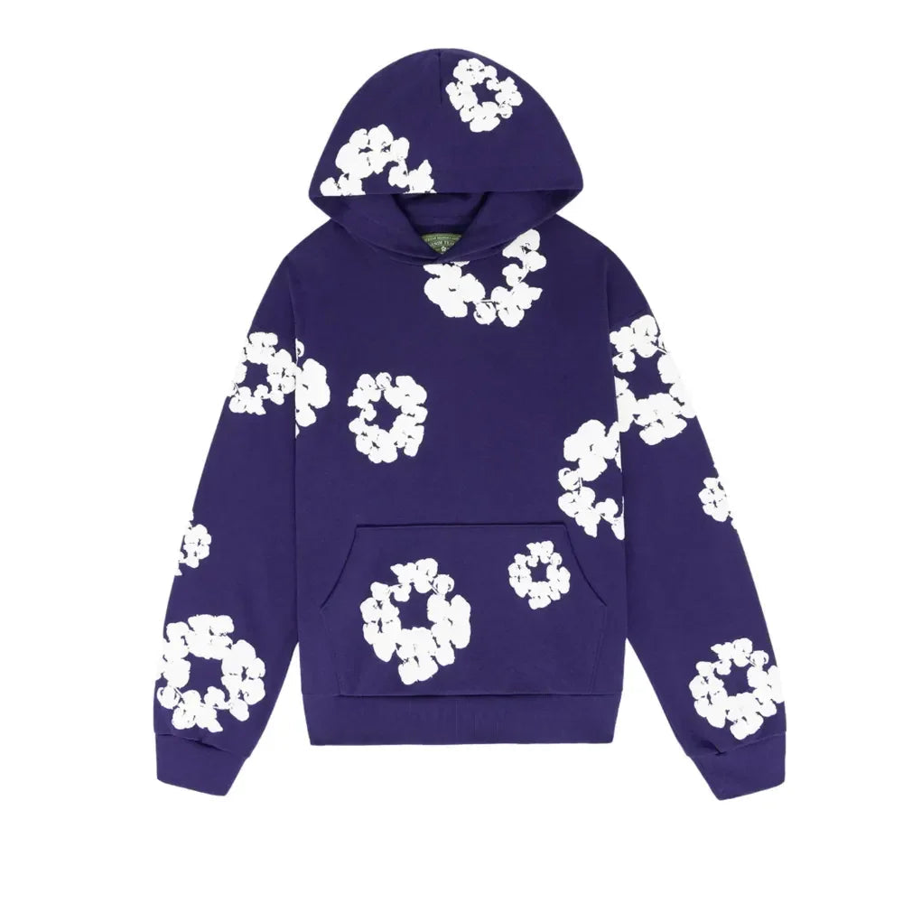 Denim Tears The Cotton Wreath Sweatshirt Purple