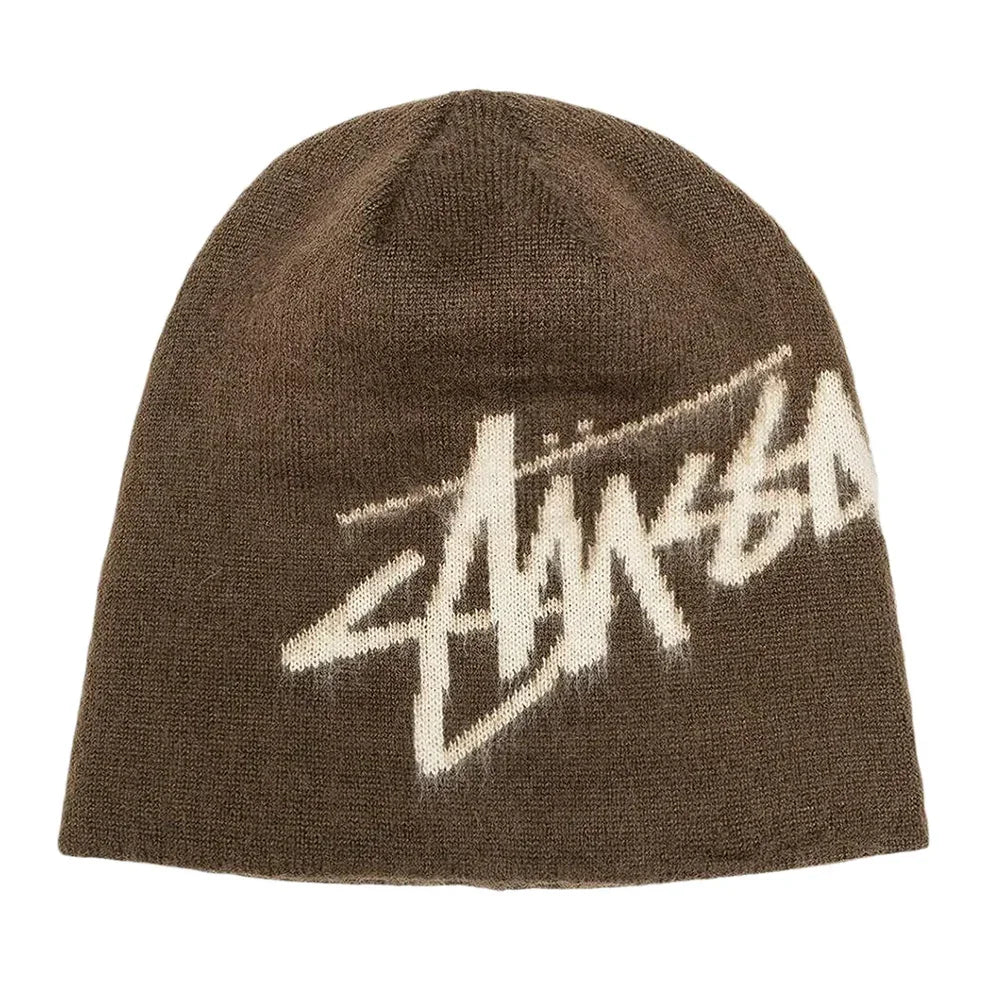 Stussy Brushed Out Stock Skullcap Brown