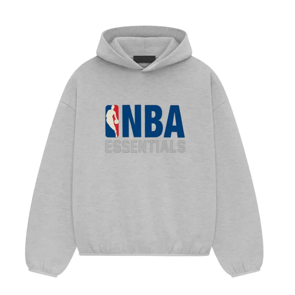 Fear of God Essentials NBA Hoodie Light Heather